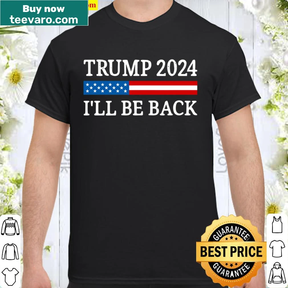 Vintage Trump 2024 shirt with retro slogan design