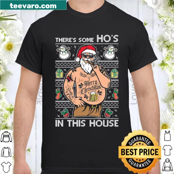 Funny ugly Christmas sweatshirt with humorous text