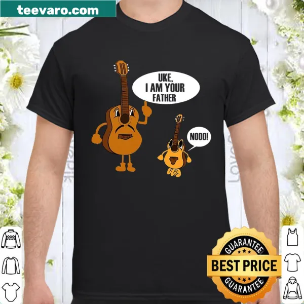 Humorous 'Uke I Am Your Father' shirt for dads
