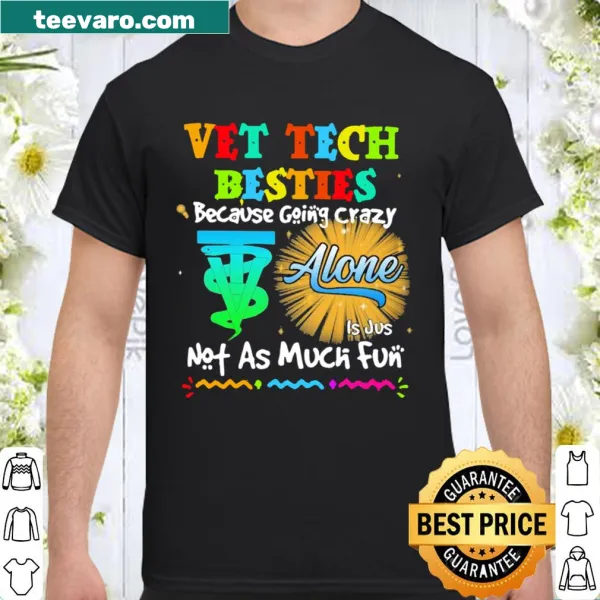 Heartwarming shirt for veterinary technicians celebrating teamwork