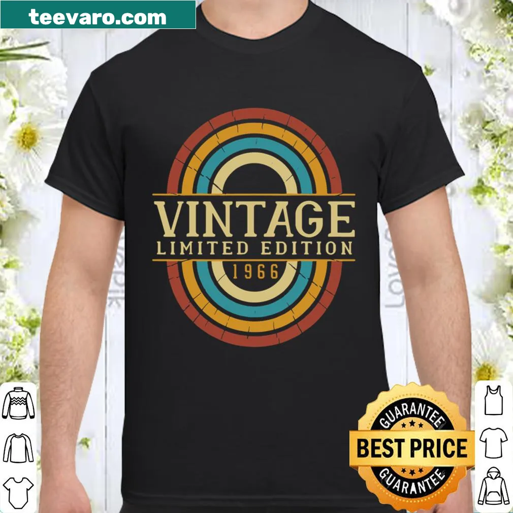 Limited edition shirt honoring the 55th birthday for those born in 1966.