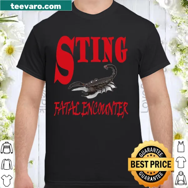 Vintage fantasy themed T-shirt about a thrilling encounter