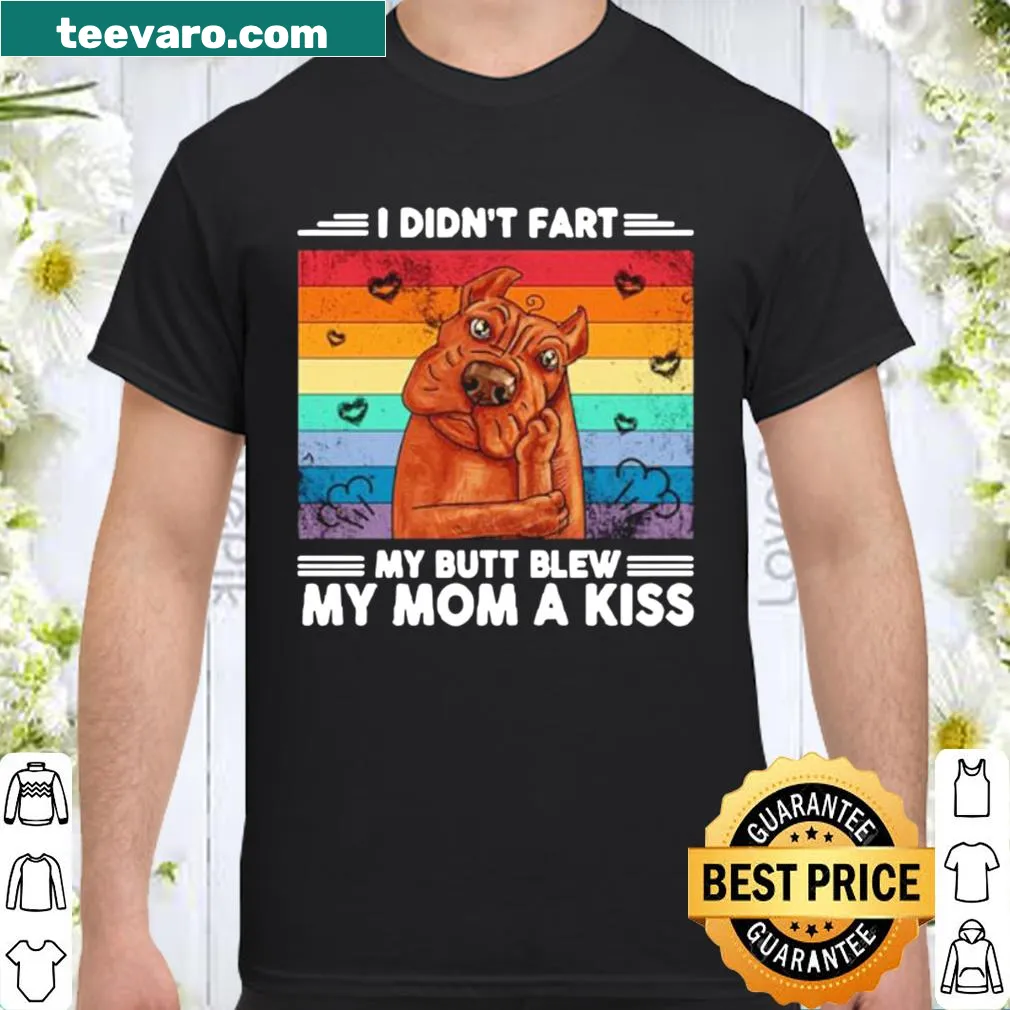 Vintage-style tee with a humorous pitbull graphic and funny text.