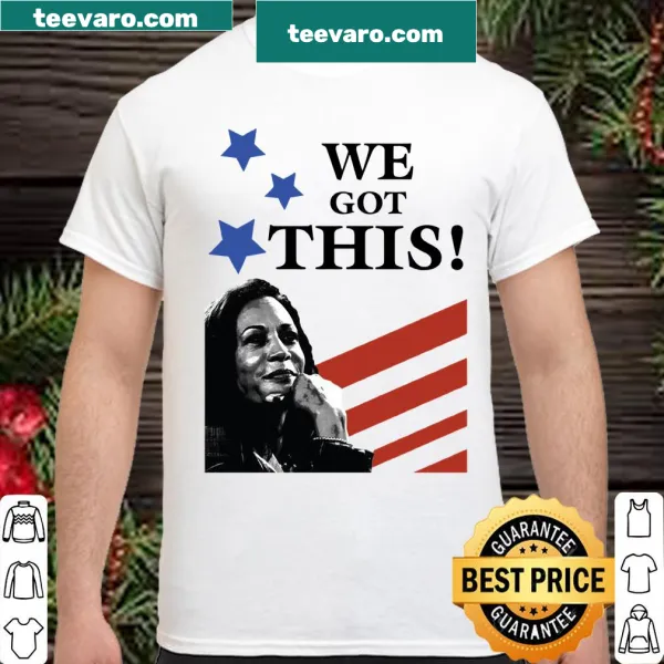 Kamala Harris Vice President shirt with US flag design