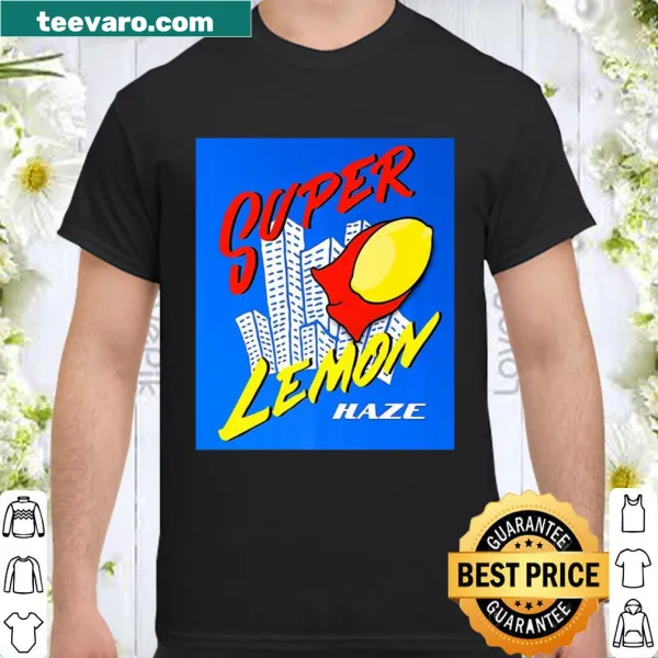 Cannabis culture themed shirt featuring Super Lemon Haze
