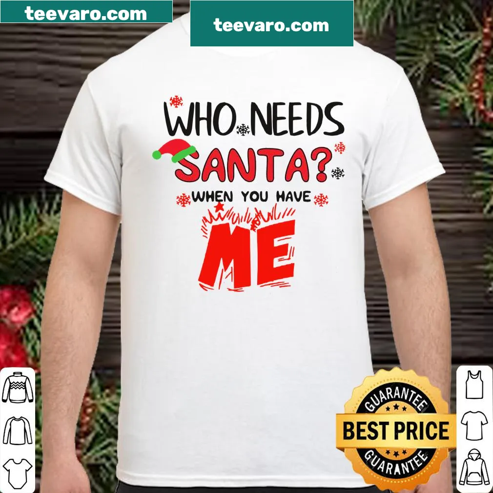Festive Christmas shirt with playful text
