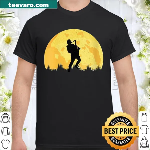 Playful 'Epic Sax' graphic shirt for music enthusiasts