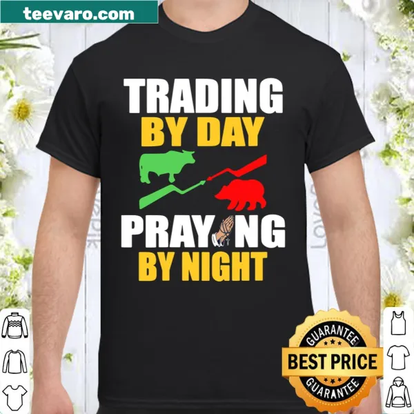 Inspirational shirt for women traders with 'Day Trader' text and prayer theme