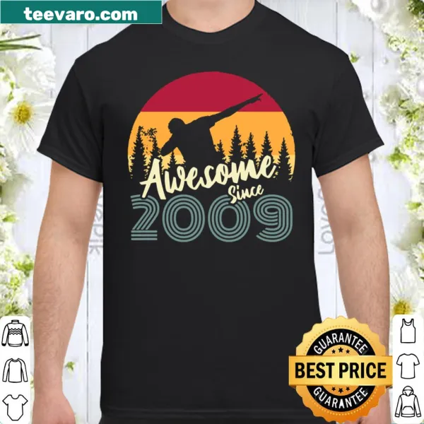T-shirt featuring bold '11' design for 11th birthday celebration