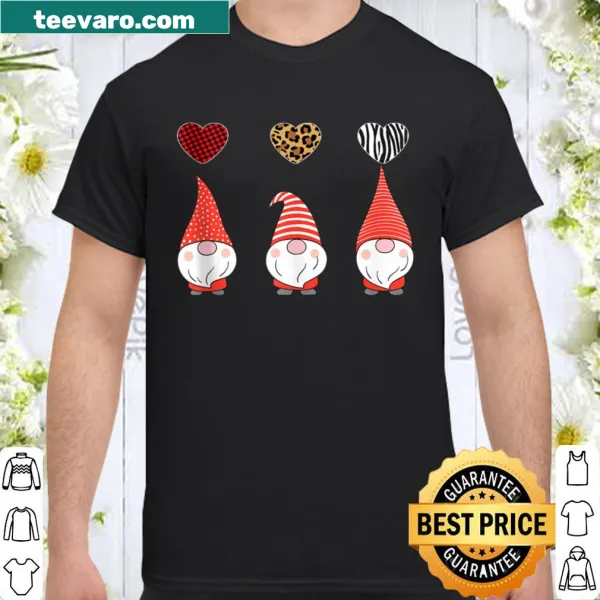 Three wise gnomes graphic for Valentine's Day