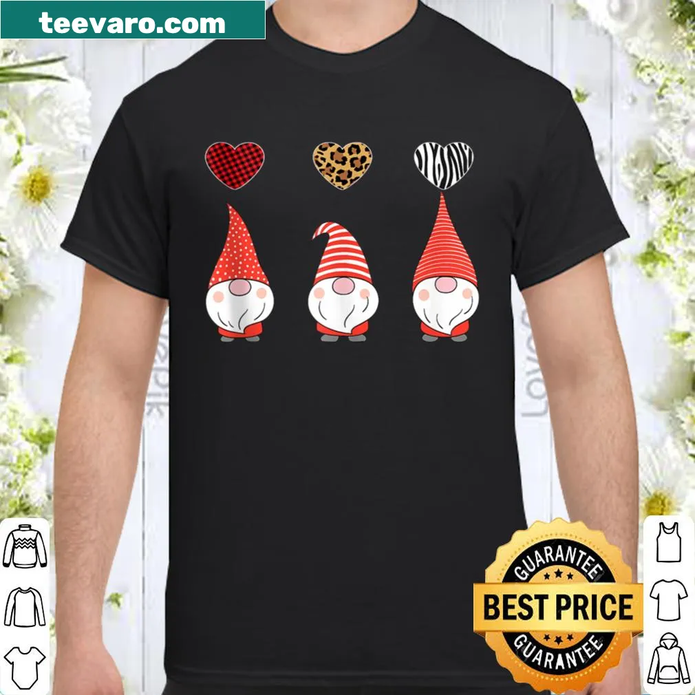 Three wise gnomes graphic for Valentine's Day