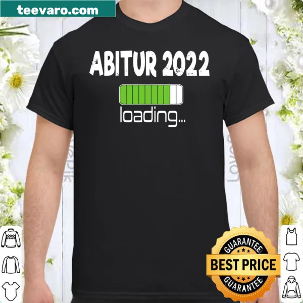 Retro Gymnasium graduation shirt with loading graphic for 2022.