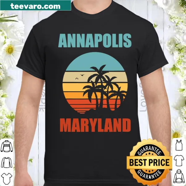 Vintage Annapolis Maryland vacation-themed T-shirt