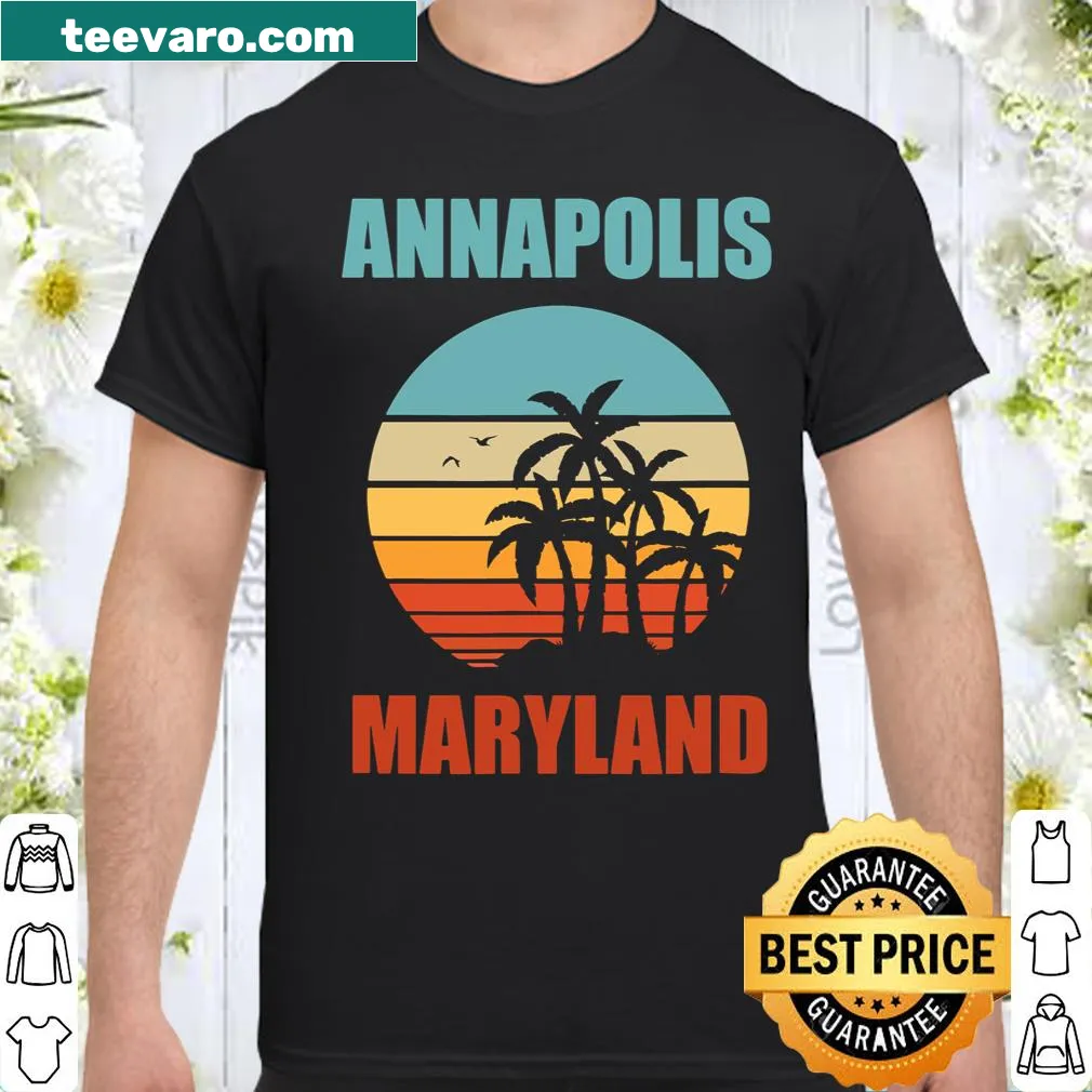 Vintage Annapolis Maryland vacation-themed T-shirt