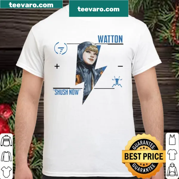 Apex Legends shirt featuring Wattson character illustration