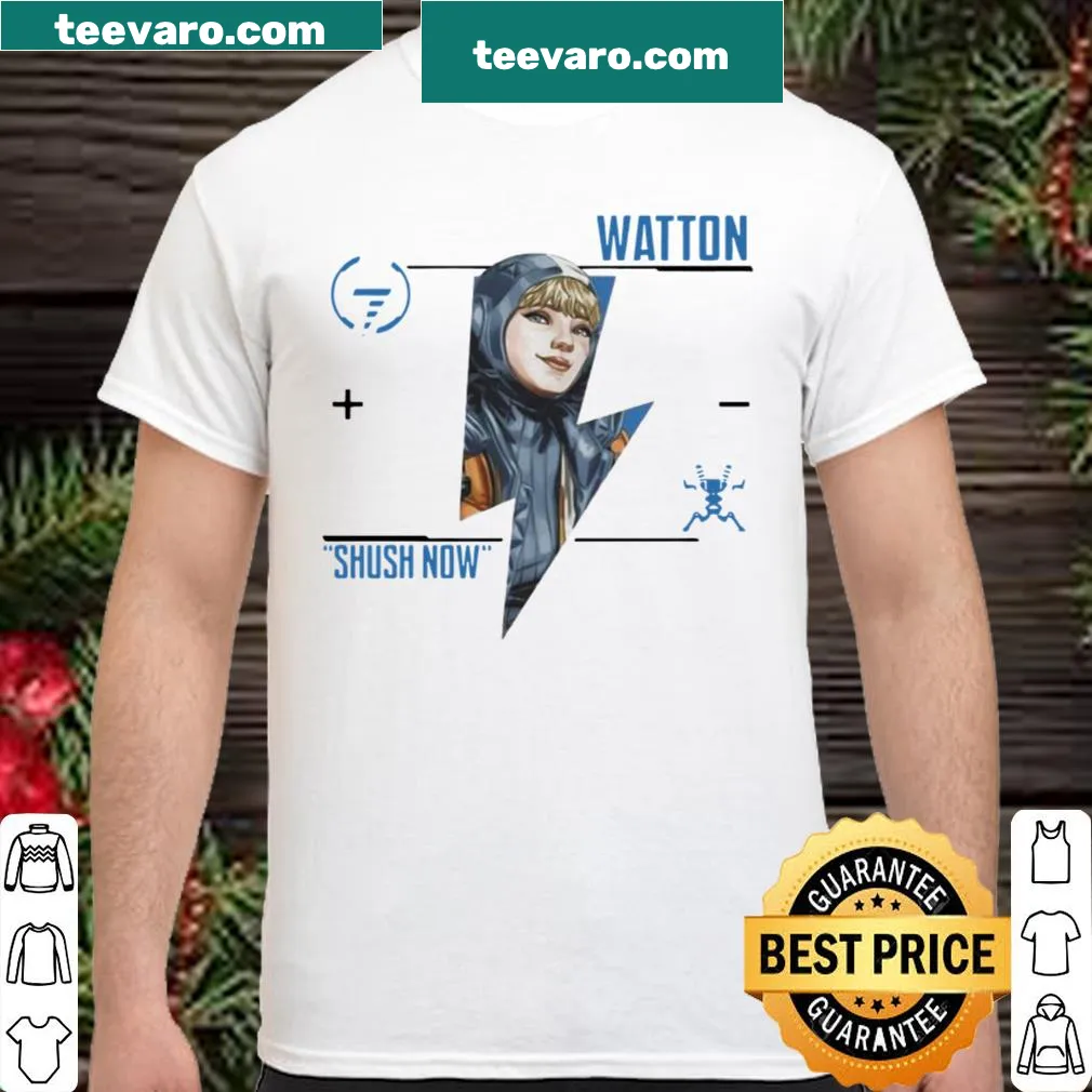 Apex Legends shirt featuring Wattson character illustration