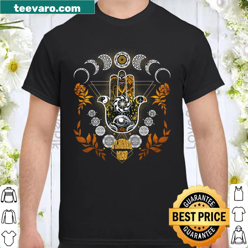 Artistic Hamsa design representing spirituality and protection