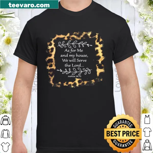 Faith-themed shirt with inspirational text
