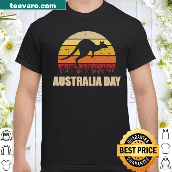 Vintage-style Australia Day sweatshirt with classic design