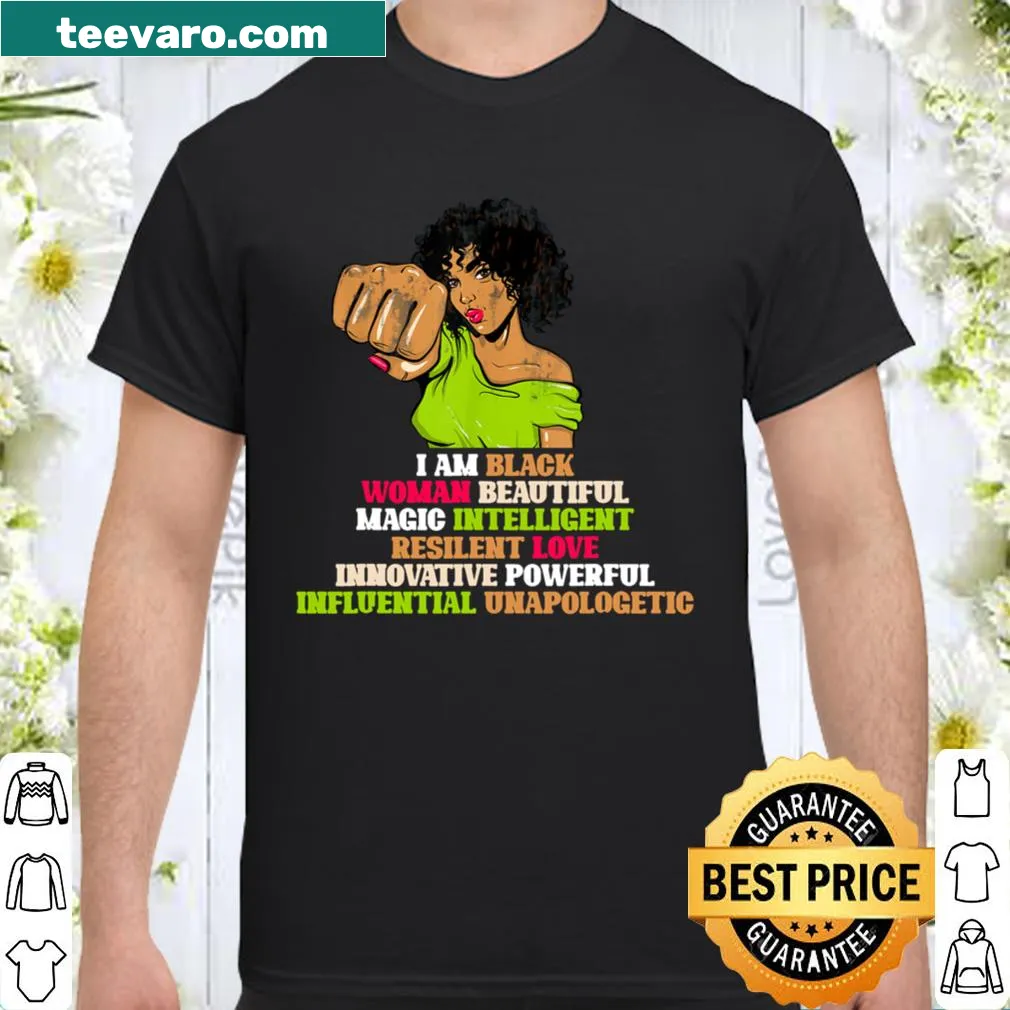 Vintage-style Black History Month shirt celebrating African American women