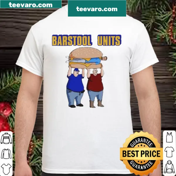 Barstool Units 2021 shirt with bold text
