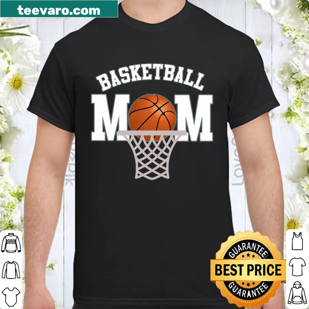 Proud Basketball Mom typography t-shirt