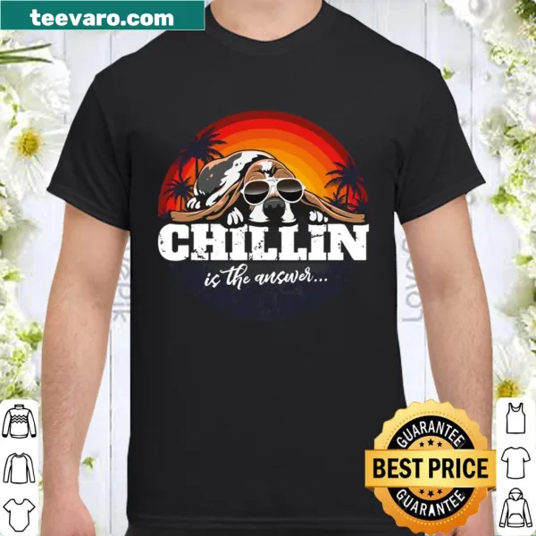 Adorable Basset Hound graphic t-shirt
