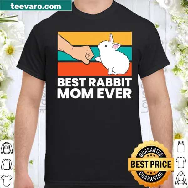 Cute Rabbit Mom shirt with bunny illustration
