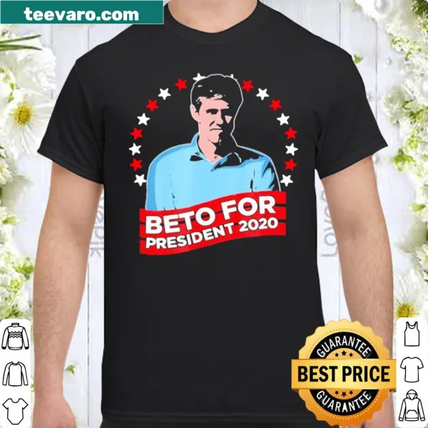 Beto O'Rourke for President 2020 shirt with bold lettering