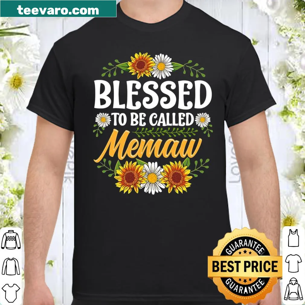 Memaw T-shirt celebrating being a grandmother