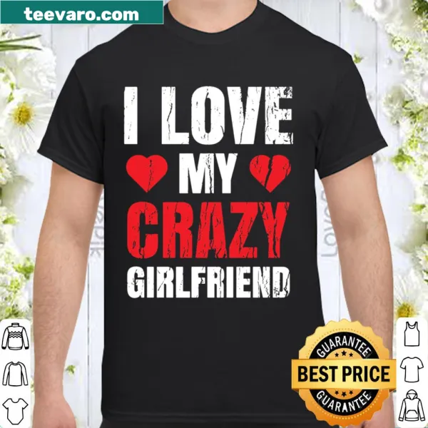 Sentimental typography shirt expressing love with a humorous twist