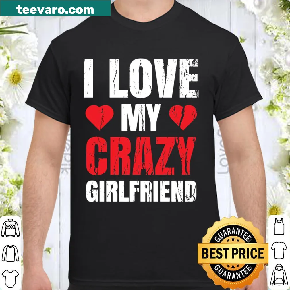 Sentimental typography shirt expressing love with a humorous twist