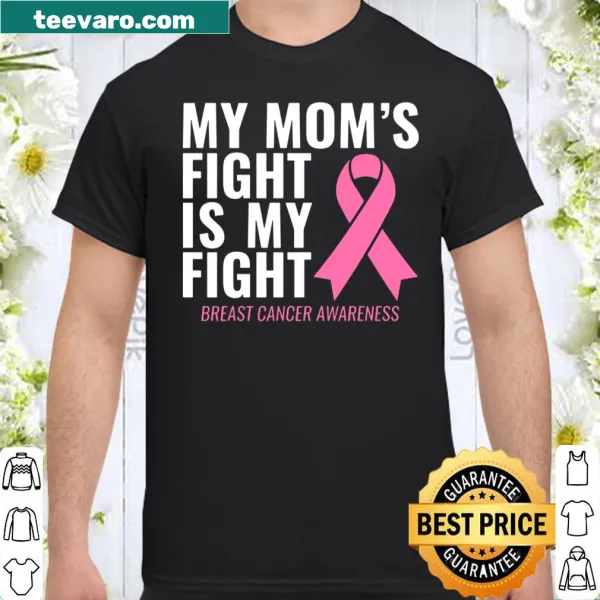 Breast cancer awareness T-shirt with supportive message