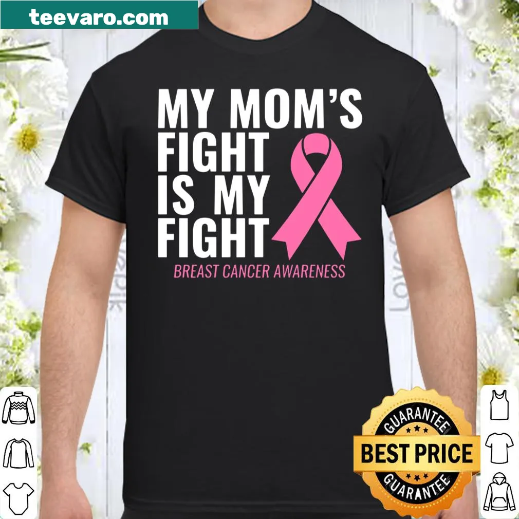 Breast cancer awareness T-shirt with supportive message