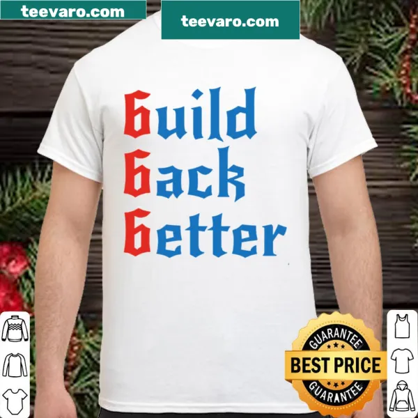 Shirt with humorous anti-globalist phrase and bold design