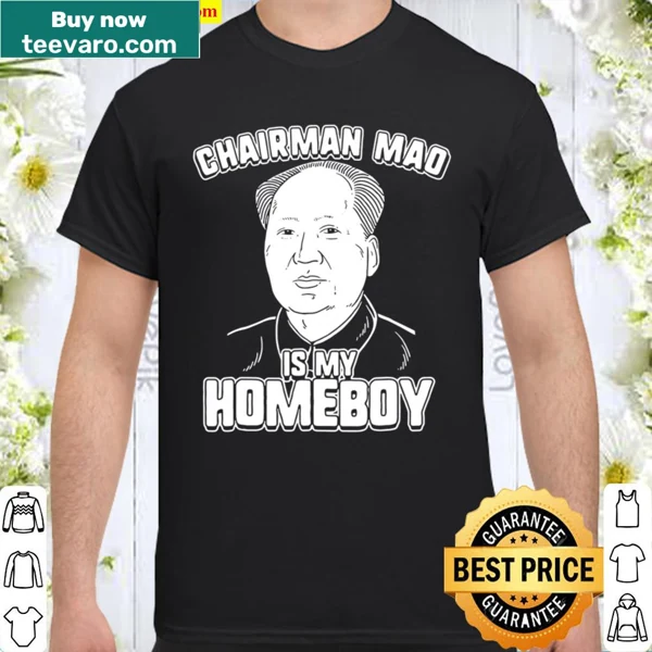 Chairman Mao humorous graphic on T-shirt