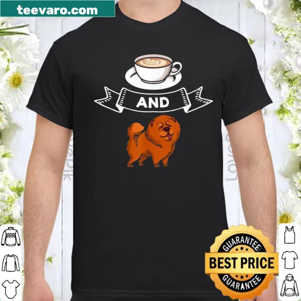 Chow Chow puppies graphic on a dog owner shirt