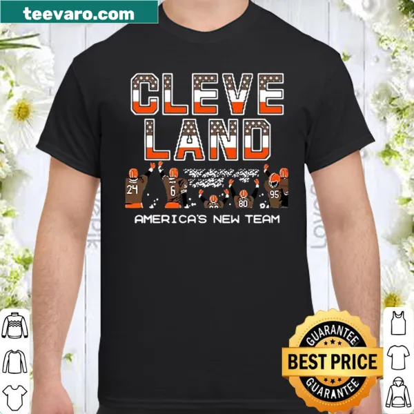 Cleveland Browns shirt with America's New Team text