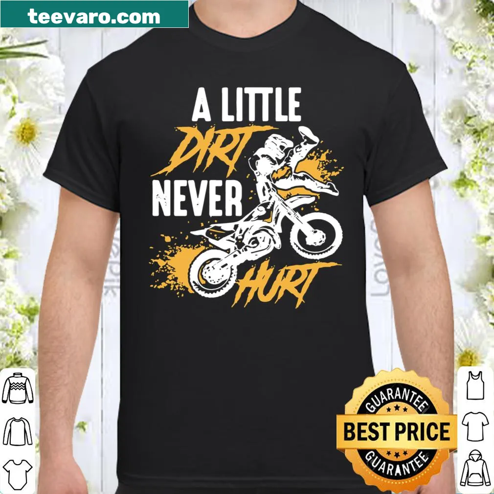 Dirt bike and girls motocross illustration shirt