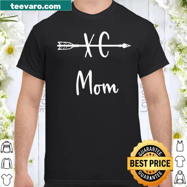 Shirt for cross country moms stating 'Cross Country Mom'.
