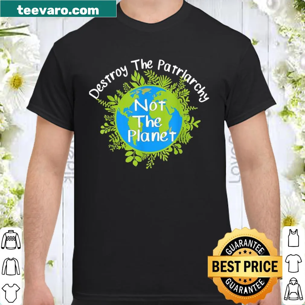 Statement shirt advocating for social justice and environmental care