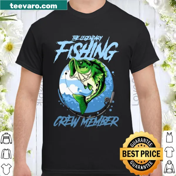 Fischer Crew fishing team shirt illustration