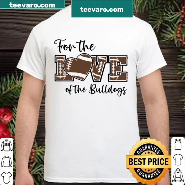 Vintage bulldog-themed shirt with a heartfelt message