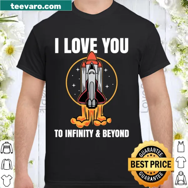 Playful rocketship quotes graphic on a humorous t-shirt