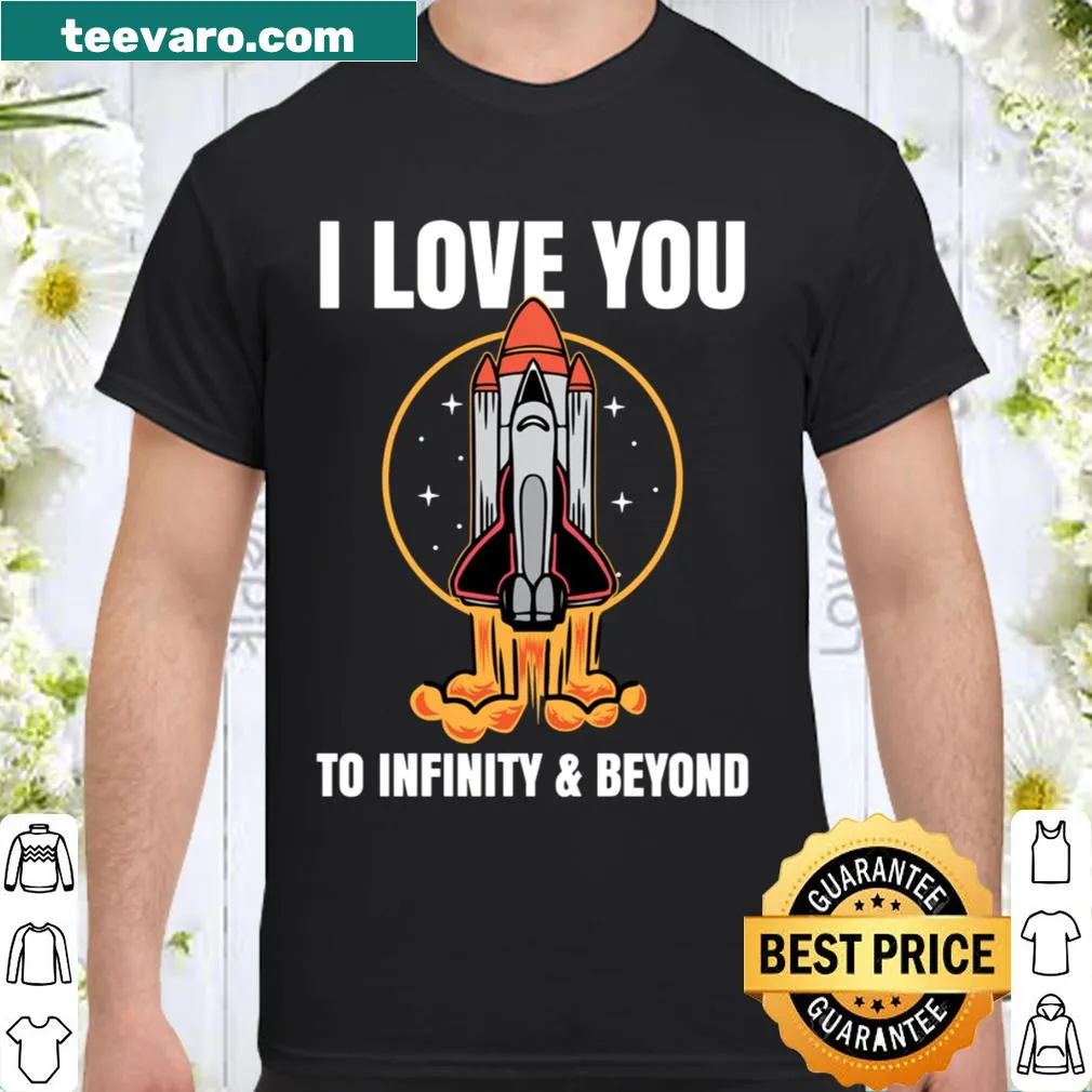Playful rocketship quotes graphic on a humorous t-shirt
