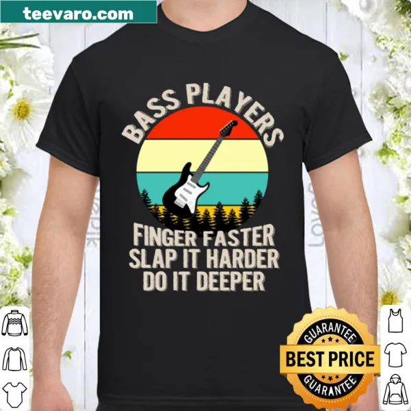 Vintage-style humorous guitar shirt with playful text
