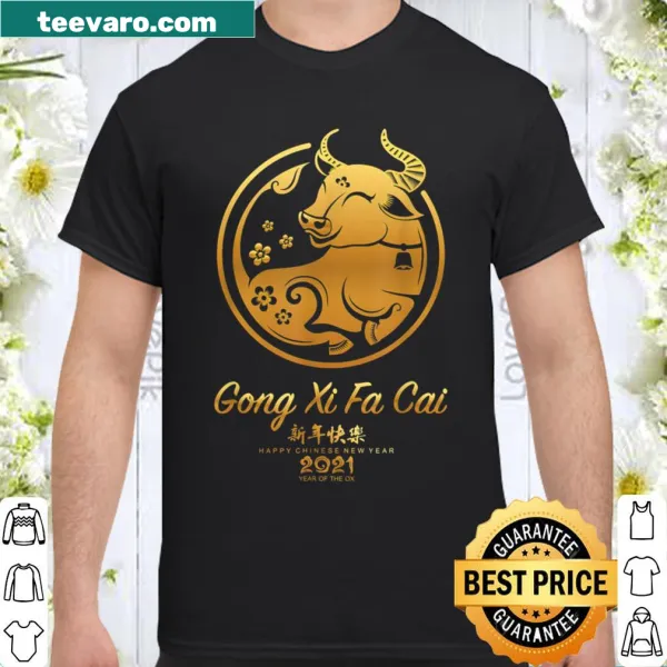 Chinese New Year Year of the Ox festive t-shirt