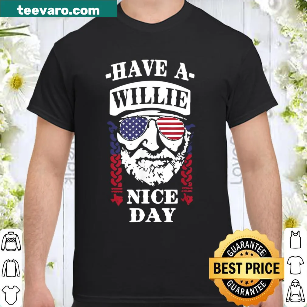 Retro typography design saying 'Have A Will.ie Nice Day'