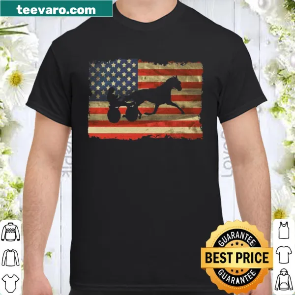 Funny shirt with text 'I'd Rather Be at the Track' for horse racing fans