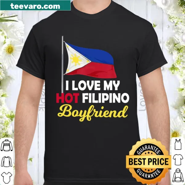 Shirt expressing love for a Filipino boyfriend with heartfelt text
